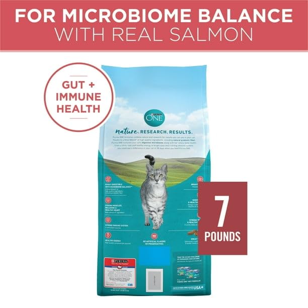 FYNORI Tender Select Blends Dry Cat Food, Salmon, 7 Lb Bag, Natural Plus Essential Nutrients, No Artificial Flavors Or Preservatives