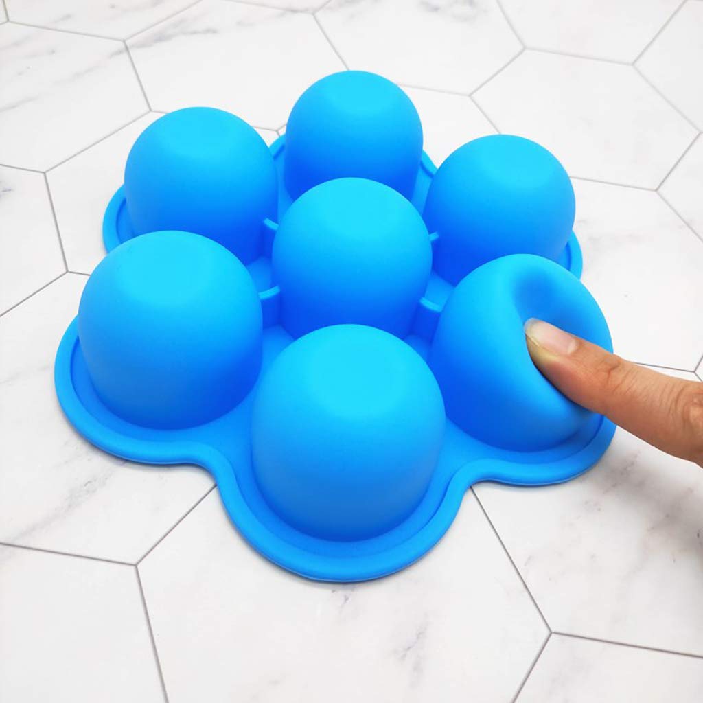 Moldes para polos， Molde de silicona for helados de 7 celdas for hacer paletas BAB