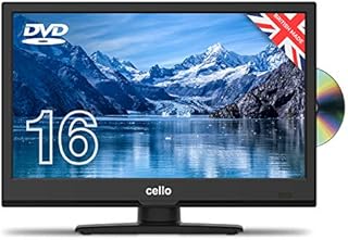 Cello ZSF0261 16" inch Full HD LED TV built in DVD Freeview HD Built in satellite receiver Made In The UK
