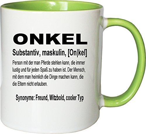 Mister Merchandise koffiemok mok Mama Papa Oma Opa Pate Onkel Tante Definitie theekopje beker
