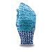 Under Armour Girls' Shimmer Knit Mittens, Caspian/Cosmos, Youth One Size