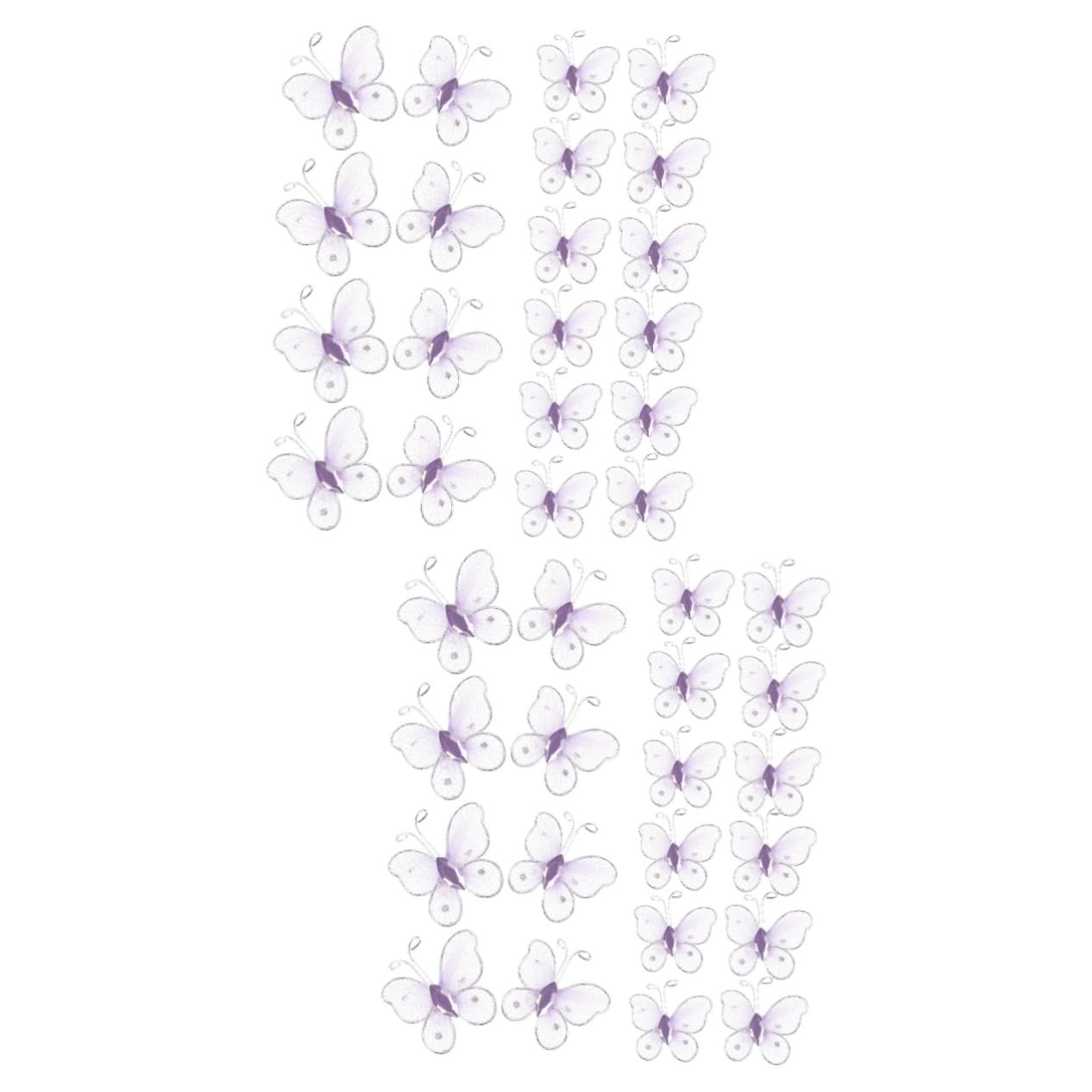 Piezas para manualidades y scrapbooks Ciieeo con 100 adornos para paredes