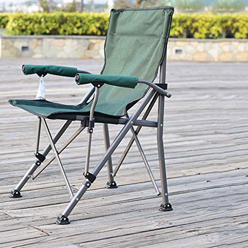 SPTAIR Silla de Camping, Silla Plegable Liviana con Bolsa de Transporte Tela Oxford de Tela Resistente (400 lbs) Estructura de Acero Resistente, Uso para Festivales, Pesca y jardín