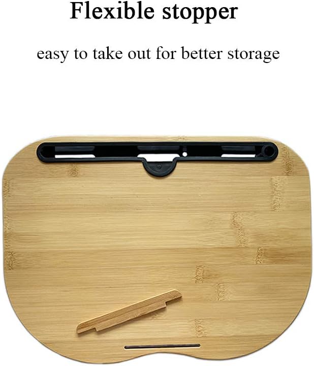 Bеѕt Rеvіеw SUMISKY Lap Desk-Portable Laptop Table with Bamboo Platform Phone Holder Pillow Cushion Anti-Slip Stopper on Bed & Sofa (Small) Wееklу Tор Sаlе SUMISKY Lap Desk-Portable Laptop Table with Bamboo Platform Phone Holder Pillow Cushion Anti-Slip Stopper on Bed & Sofa (Small)