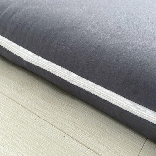 Miniatura 5 de Mswborml Japonés Funda De Futón Para Colchón De Suelo Japonés, Transpirable Funda De Colchón Con Cremallera, Lavable Protector De Colchón A Prueba Polvo Funda Para Futón,A,80x200cm 31x79in