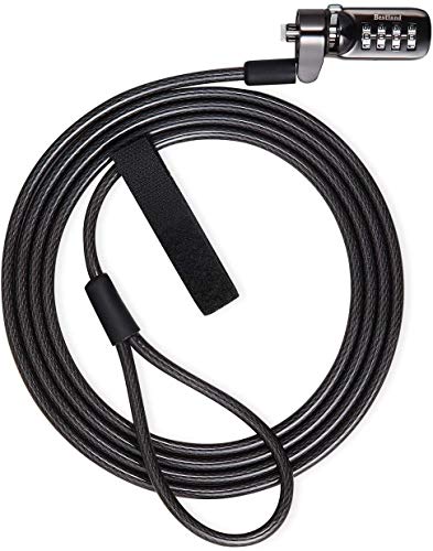 Security Cable Computer Laptop Notebook Locks for HP Laptops, Lenovo, Asus, Acer Laptops and Other Devices
