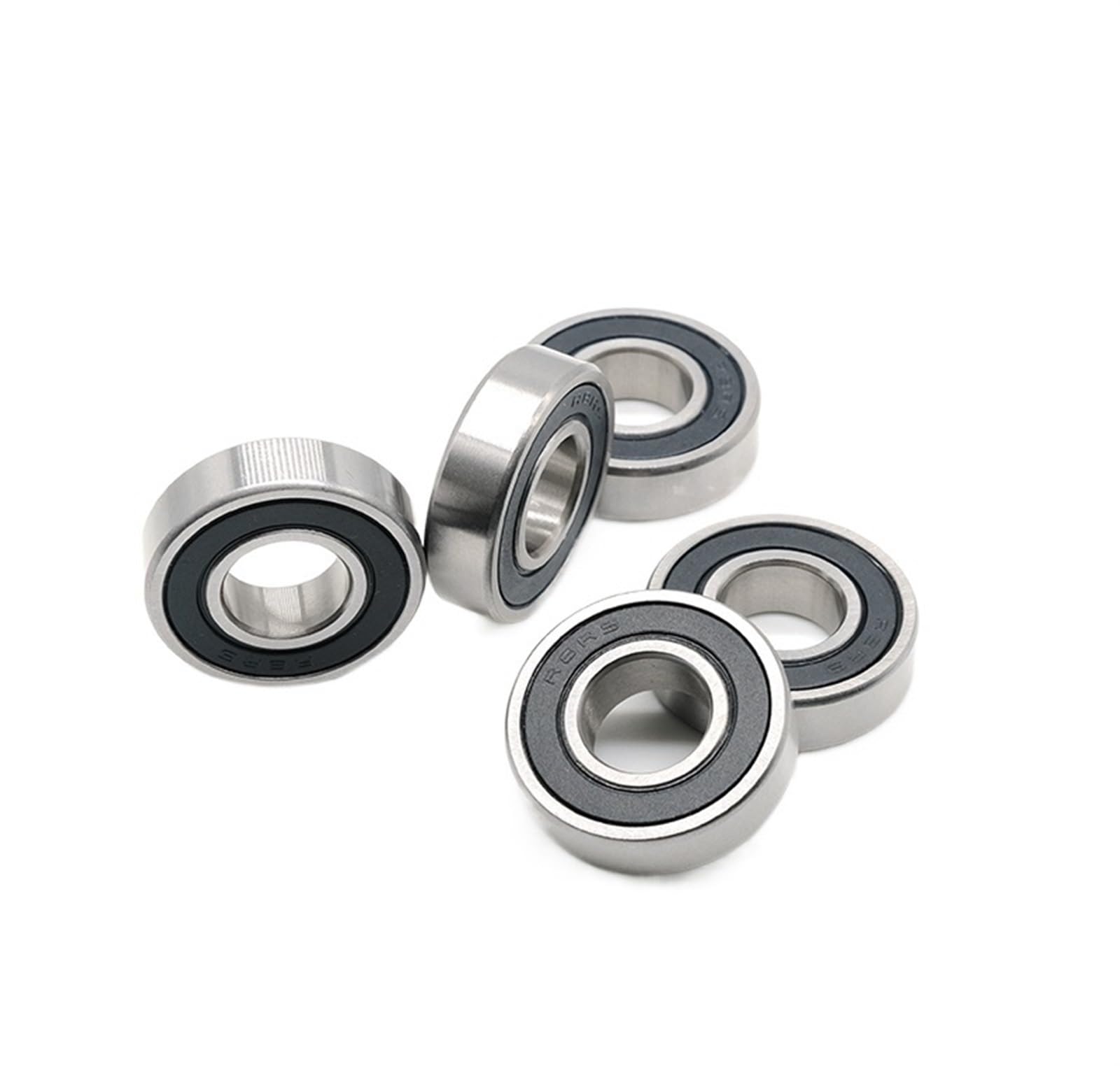 HYUJNAFZR Bimetal Seal Shield Micro deep Groove Bearing 1pcs R8-2RS 12.7x28.575x7.938mm ABEC-7 Miniature Ball Bearings