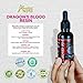 Amazon Andes Dragon's Blood Organic Liquid Extract - Sangre de Drago Sap from Peru | Pure Sangre de Grado Wild Harvested Resin Tincture | Dragons Blood Sap | Sangre de Dragon | 1 fl oz (30ml)