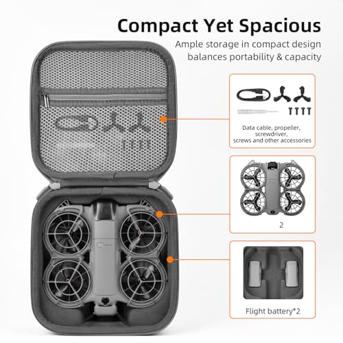 Funda para cuadricópteros antiaplastamiento con revestimiento interior mullido 6