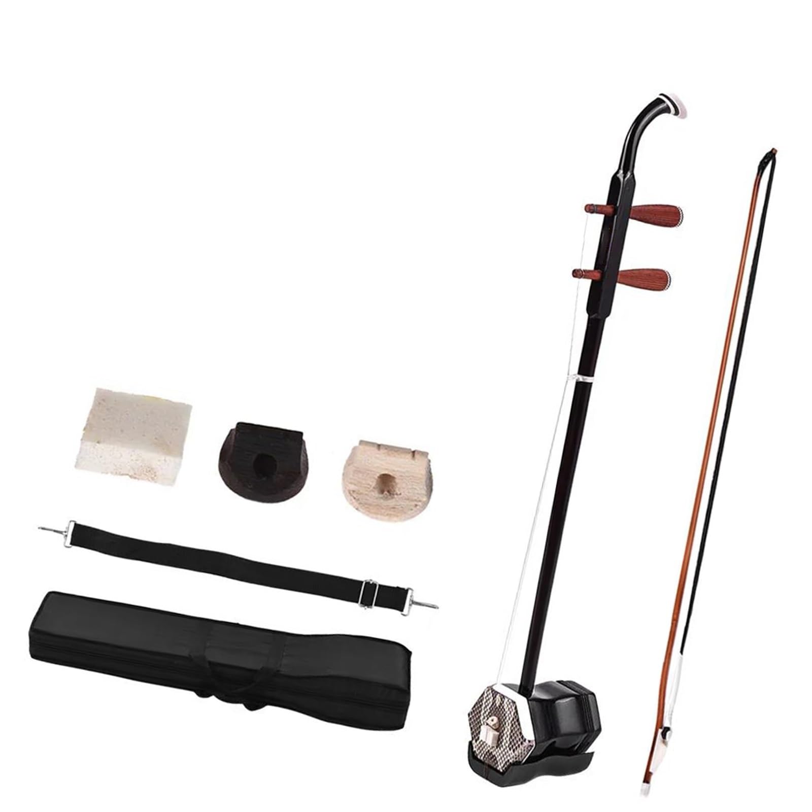 Principianti erhu Erhu Instrumento Strumento Musicale A Corde Di Violino Cinese A 2 Corde Erhu In Legno Massello Con Accessori
