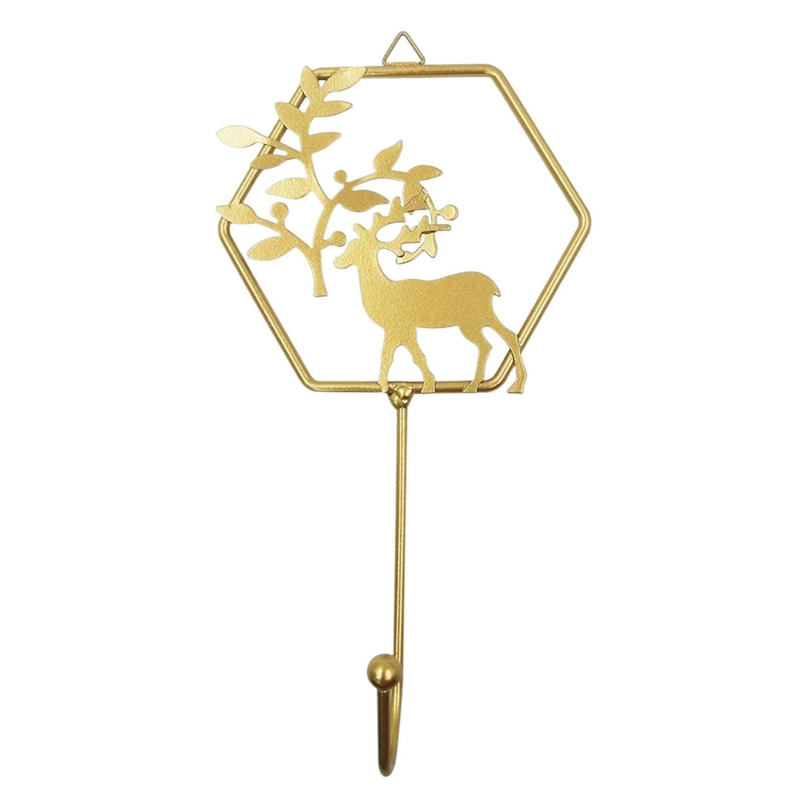 PERTIDPERTID Cipliko Iron Hooks Iron Hooks Christmas Hanger Pet Wall Hanging Hooks Wall Storage Rack for Key Clothes Christmas Elements Design