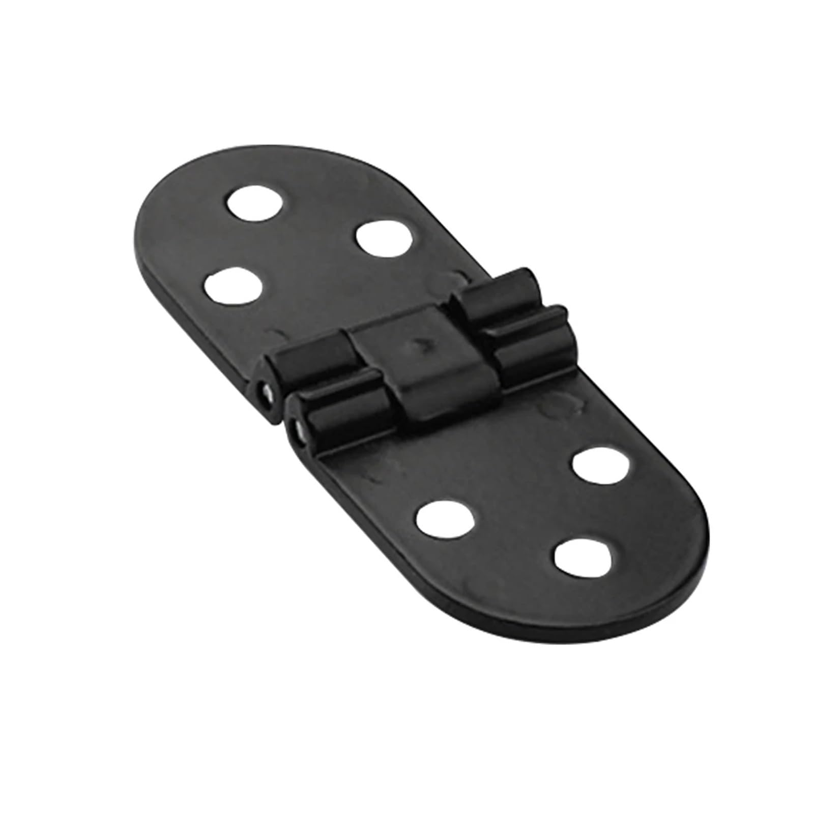 Bszcxbvmp Black Folding Flip Hinges, 180 Degree Invisible Concealed Steel Flip Flap Hinge, 2Pcs, Multicolor Cabinet Door(Black)