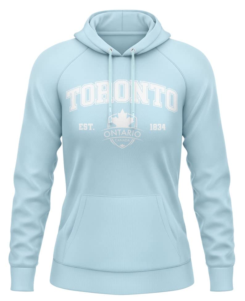 Sweat à Capuche Femme Leeds University – Vert Polyester – Taille S