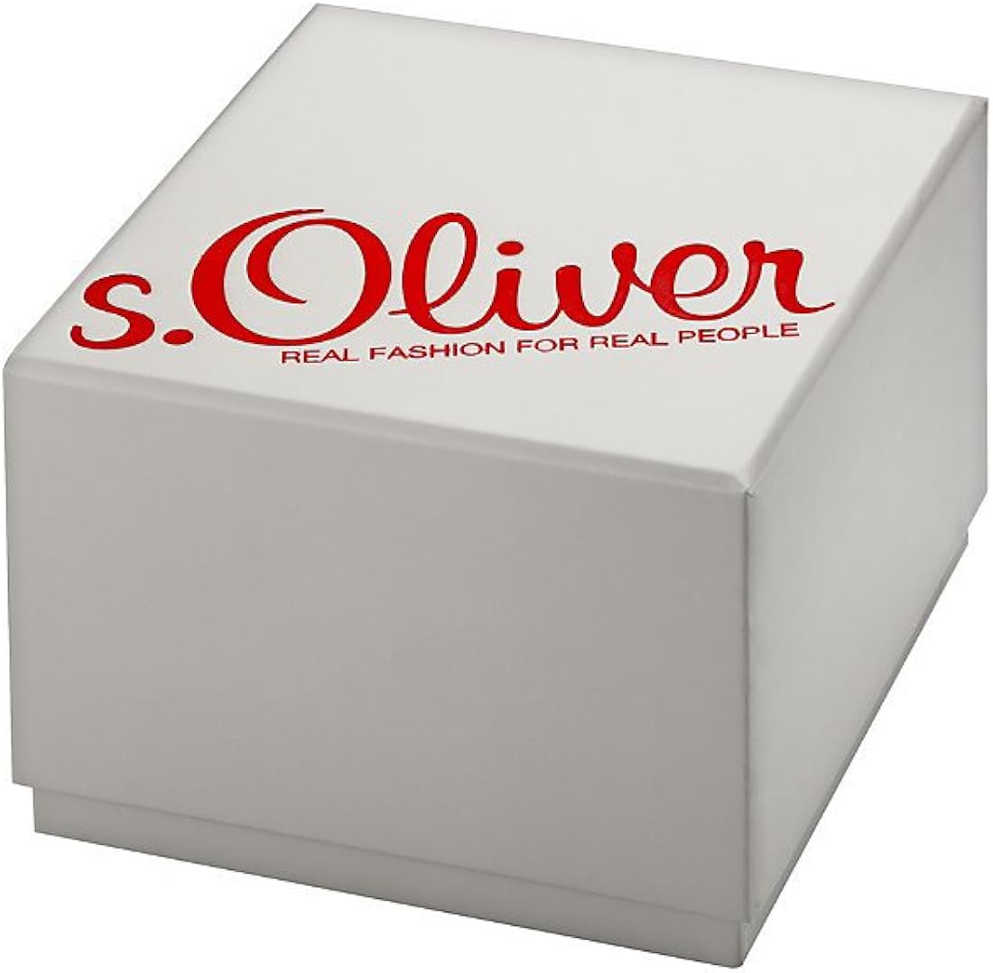 s. Oliver Unisex Orologio da polso analogico al quarzo in pelle s. Oliver Unisex Orologio da polso analogico al quarzo in pelle