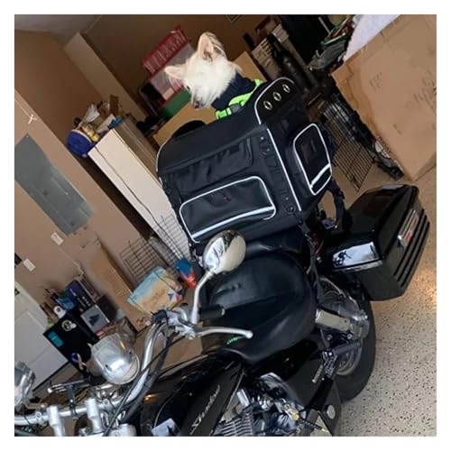 Torby na siodełko motocyklowe – torba na wycieczki i trójkołowce, w zestawie torba na siedzenie pasażera – idealny bagażnik dla zwierząt domowych i bagażu