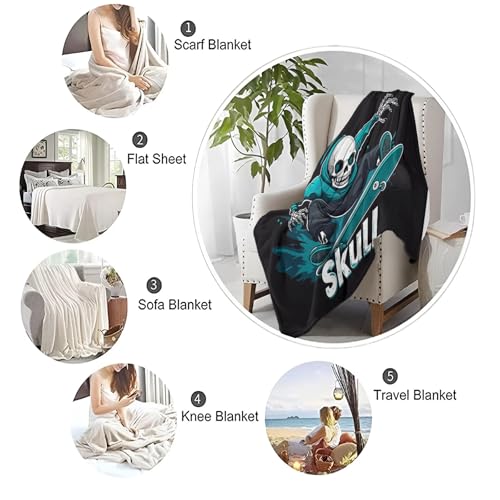 Couverture de lit chaude et moelleuse en microfibre pour l'hiver - 8
