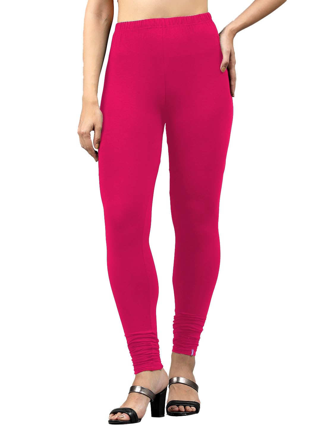 Women's Cotton Elegant Premium Churidar Leggings, Multiple Sizes & Colors Available-image-12