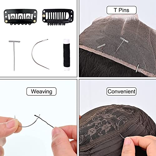 YMHPRIDE Set di clip per parrucca da 70 pezzi