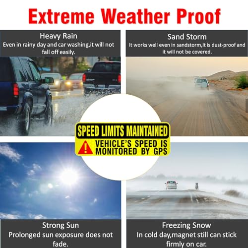 Image of Reflective Vinyl Speed Limit Signs for Car, 2 Pack, Small Signage (12 x 18) inch, Safety Caution Signs, Traffic, Landscape Orientation