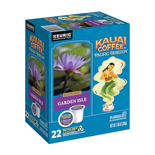 Kauai Coffee K-Cup Pods for Keurig Brewers...