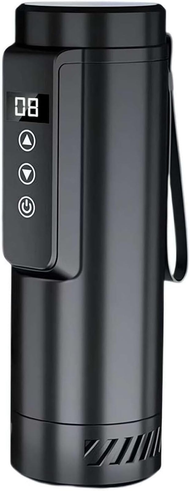 Caso de Viaje de Enfriador de Botella de Insulina, Caja de Viaje de Enfriador Diabético Portátil con Cargador USB, Temperatura de La Caja 0-18 ℃, Control de Temperatura Digital, Black