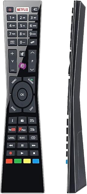 UNOCAR RM-C3231 Sub RM-C3232 Remote Replacement for JVC Smart 4K UHD LED LCD TV, JVC 24 32 43 49 55 inch 1080p Smart TV, LT-24C660 LT-32C670 LT-40C860 LT-55C860, with Netflix YouTube and F-PLAY Button