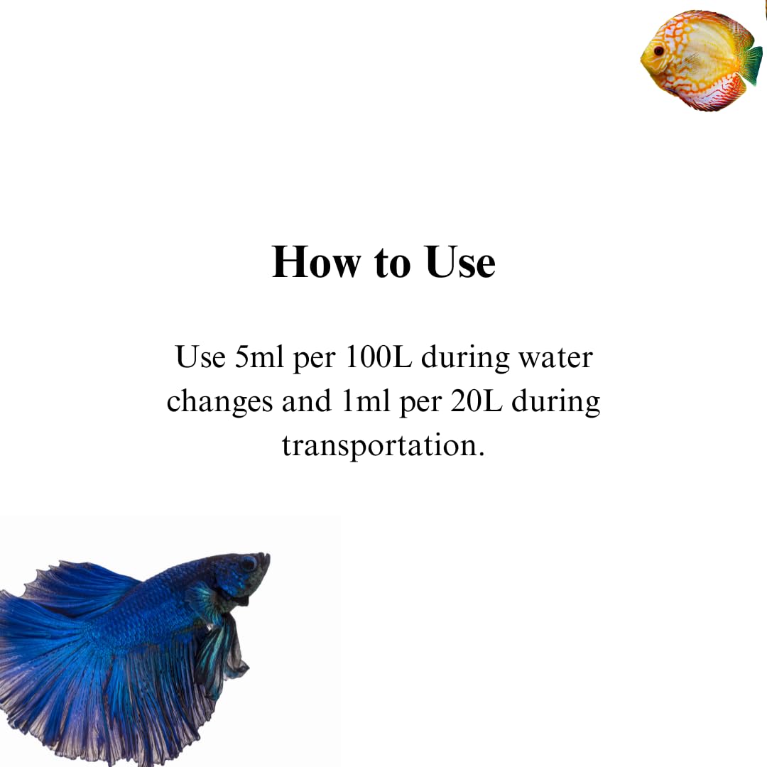 AQUAVITALS Aquarium Needs - Fish Medicine (200ml, Stress Shield) 3
