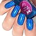 Fringe Benefits - royal blue holographic nail polish by Cupcake Polish