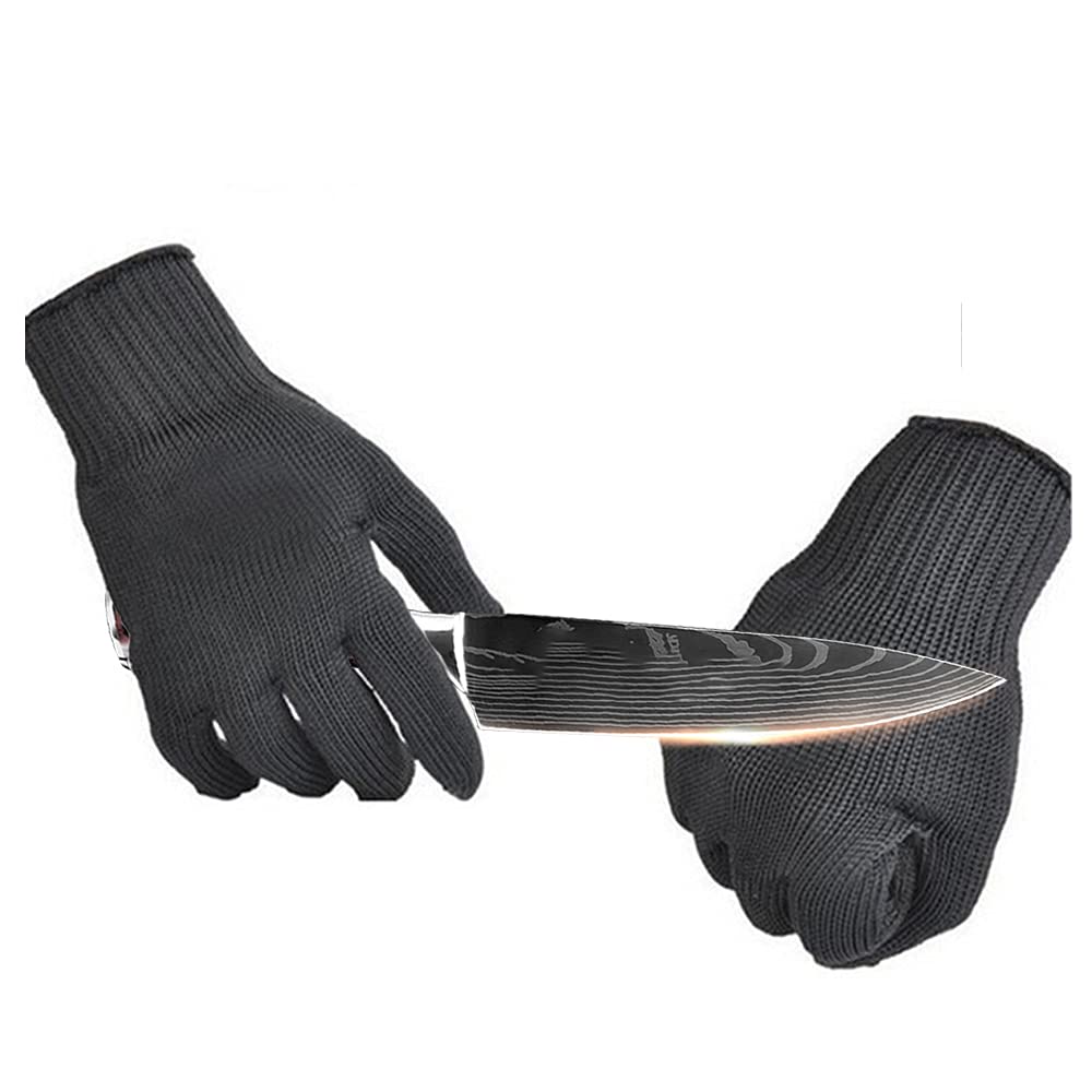 Cut Resistant Gloves Cut Resistant Work Gloves Level 5 Protection Wear Resistant for Meat Cutting/Metal Proc ing/Gardening/Wood Carving/Pruning