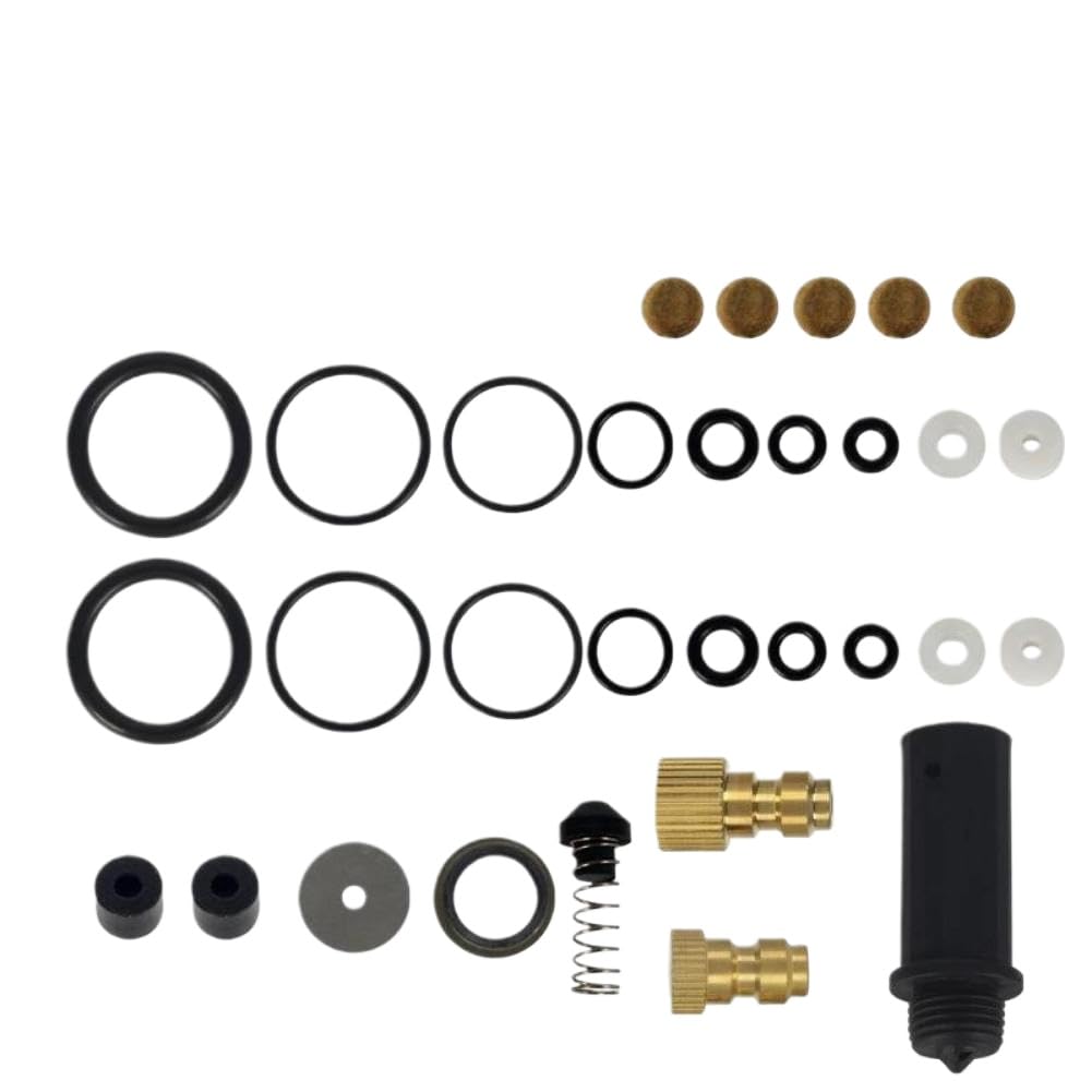 Azhckcesf 03 Pcp Air Compressor Paper Gasket Sealing Kit Compatible With Single Cylinder Compressor 30Mpa 4500Psi(03)