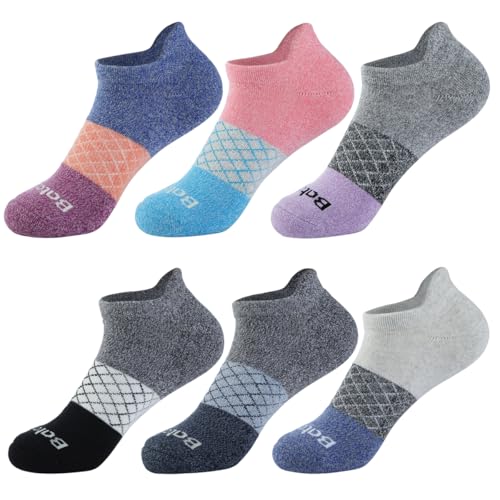 Women's Casual Ankle Socks Low Cut Athletic Socks 6 pairs