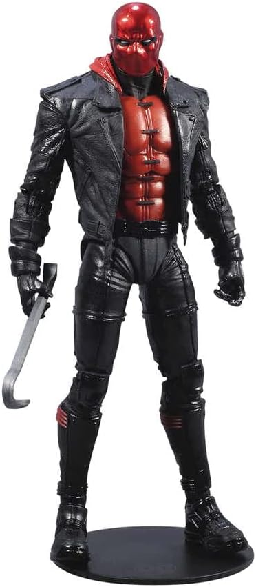 Mcfarlane Toys Dc Multiverse Red Hood From Batman: Three Jokers Action Figure With Accessories, Multicolor, 7 Inches