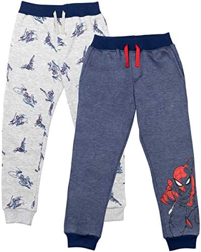 Marvel Avengers Spider-Man Fleece 2 Pack Pants Toddler to Big Kid