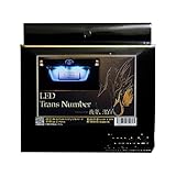 JUNACK LEDトランスナンバー トヨタ【LTN-TY01】純正LEDユニットASSY交換タイプ【8700k】LTN-TY01