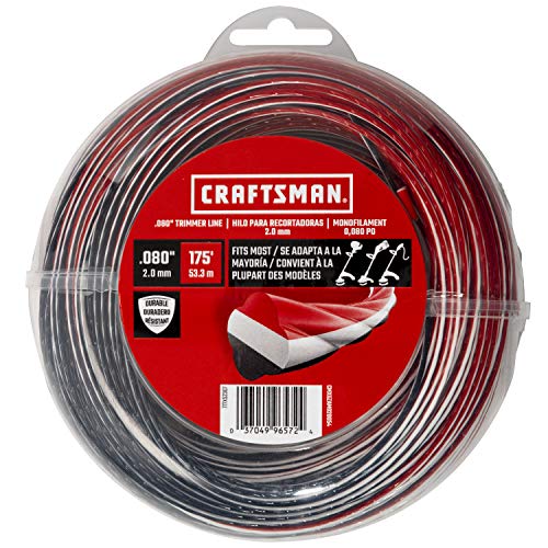 Craftsman SBD .080-Inch Trimmer Line - 175 Feet, Red