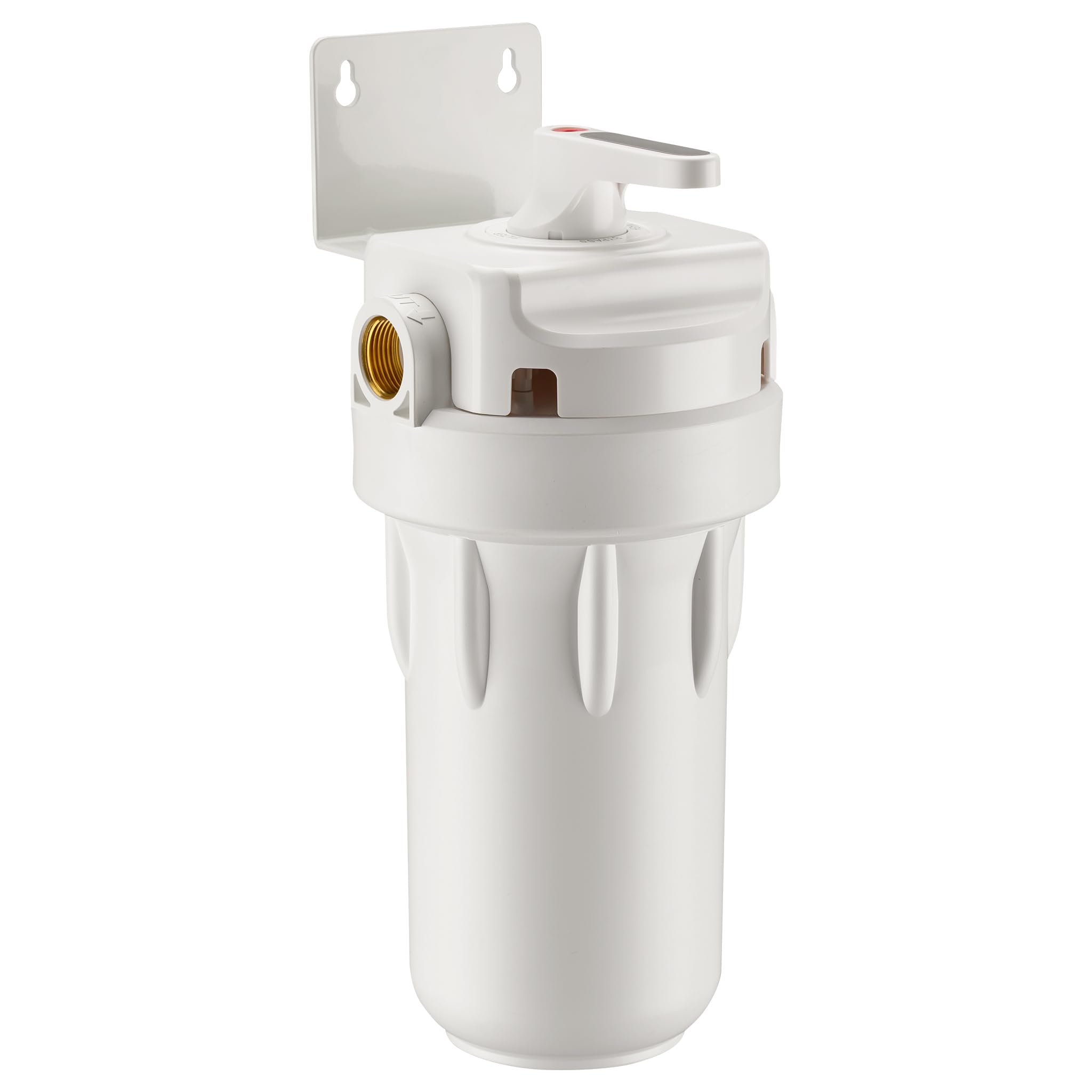 Naturewater Prefiltro para filtración de agua, cartucho filtrante PP de 10", filtro de agua potable para el hogar con función de retrolavado, presión de trabajo de 1,5 a 5 bares