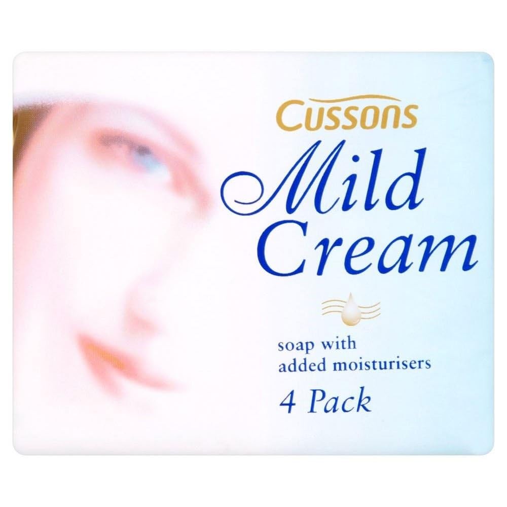 CUSSONS MILD CREAM SOAP - 4pk