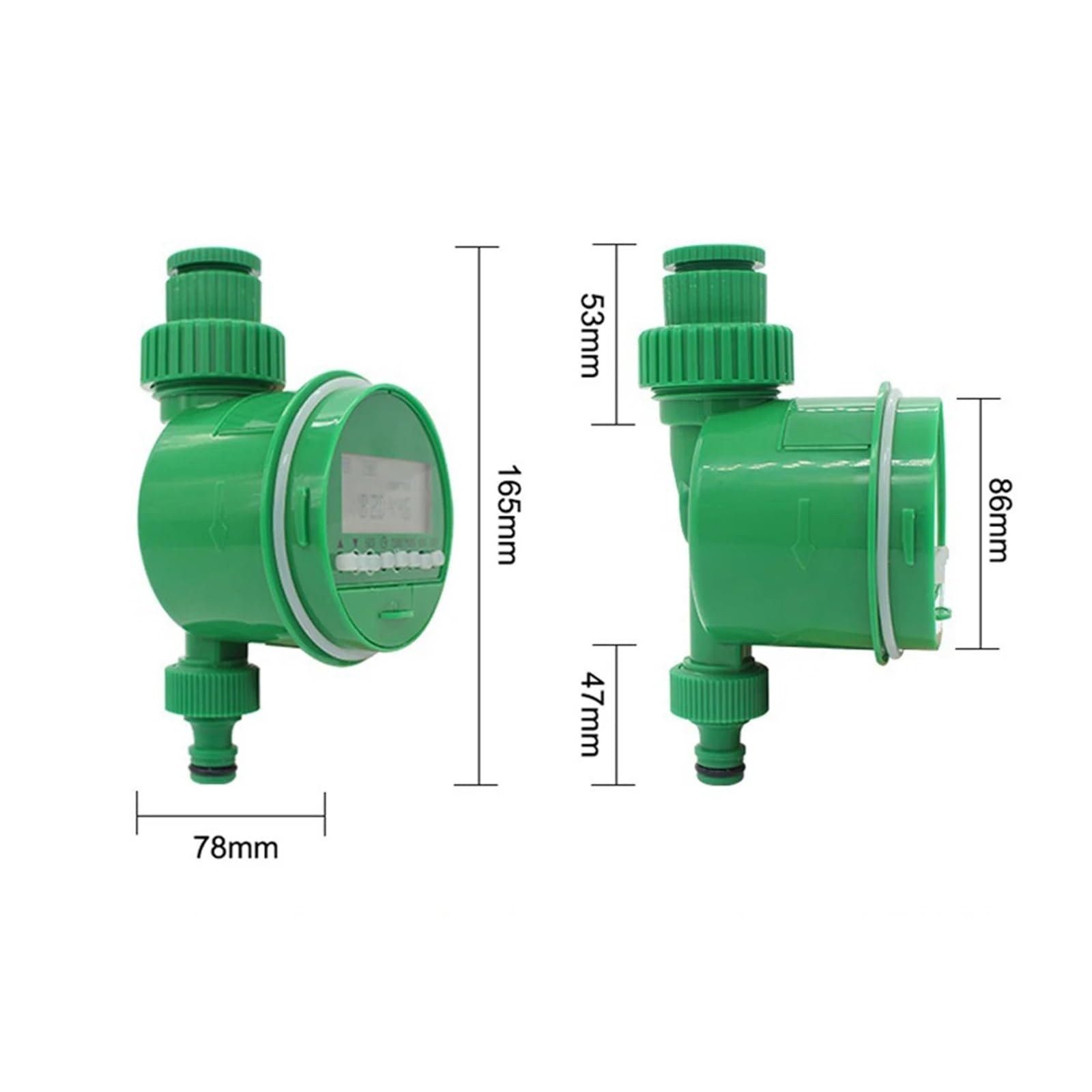 Vanne d'eau à contrôle Automatique avec minuterie d'affichage LCD MJ15, Interrupteur de minuterie numérique for l'irrigation de l'eau