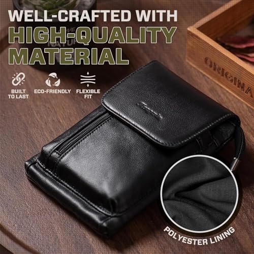 Funda de Hombro Antirrobo para Proteger tu Móvil y Dinero al Caminar 2