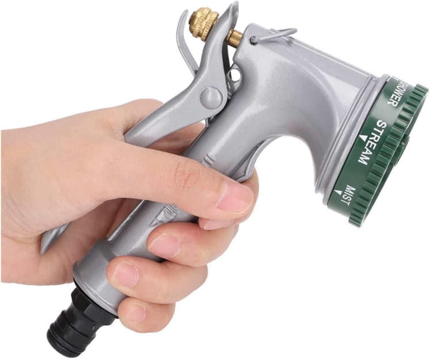 Pistola for Tubo Flessibile, Pistola a spruzzo, ugello for Tubo da Giardino Spruzzatore d'Acqua Facile Installazione Flessibile Regolabile for Giardino for irrigatori da Prato