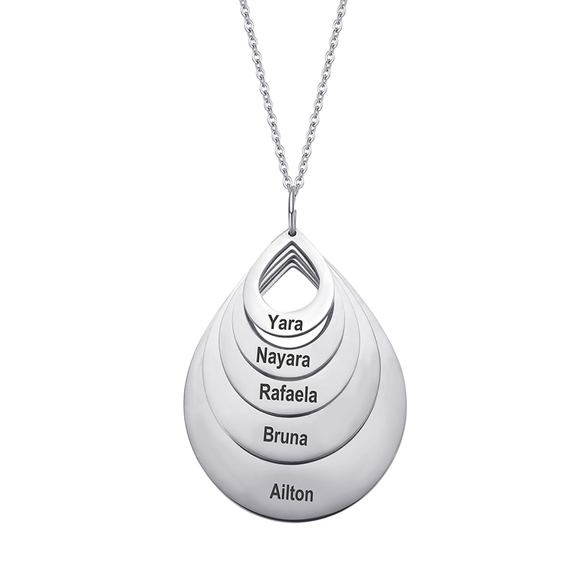 Personalized Mother Necklace, Mom Necklace with Kids Names Personalized Necklaces for Women Mother and Daughter Necklace Mother's Day Necklace