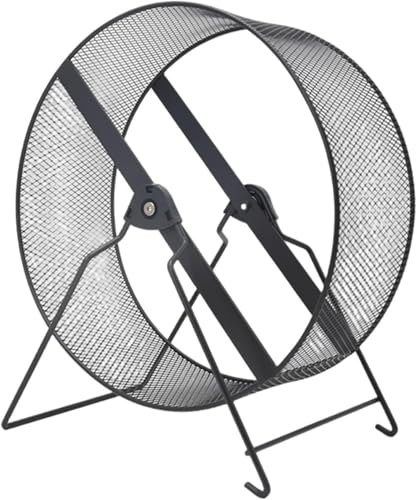 ハムスター 回し車 ハムスター回し車 ムーンライト ホイール サイレントホイール ペットトレッドミルハムスターランニングスピナーエクササイズホイールペットジョギングエクササイズ玩具フラット走りやすい置き型 デグー ハリネズミ チンチラ 小動物に対応 (21