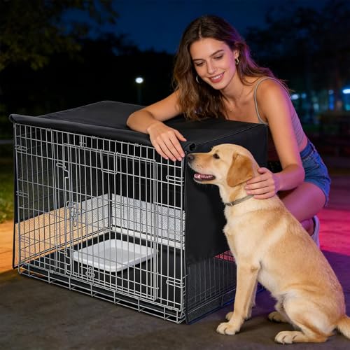 Housse de cage pour animaux de compagnie 96 cm imperméable et ventilée Oxford