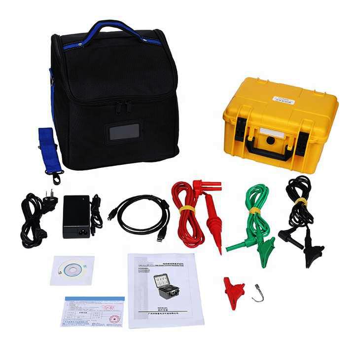 High Voltage Insulation Tester Meter 10KV Insulation Resistance Tester with Rated Voltage 250V 500V 1000V 2500V 5000V 10KV and Store 1000 Sets of Data