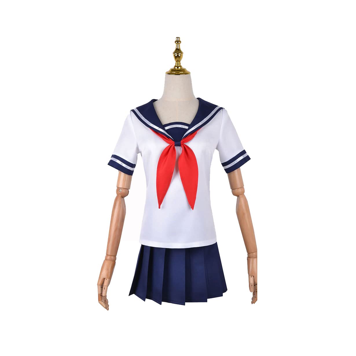 KEYGEM Disfraz de cosplay de Ayano Aishi Jk Uniforme de falda plisada del uniforme escolar