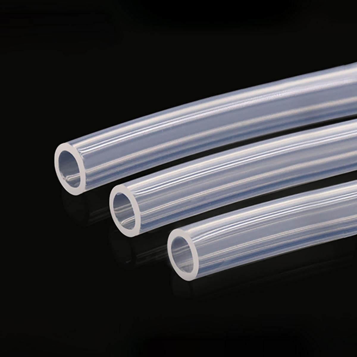 Tubo In Silicone Trasparente Per Uso Alimentare Da 1 Metro Birra Per Birra Tubo Flessibile Ad Alta Temperatura Carrello Per Pesci Acquario Aria 7/8/9/10/11 MM-Trasparente, 1 Metro, 10x13