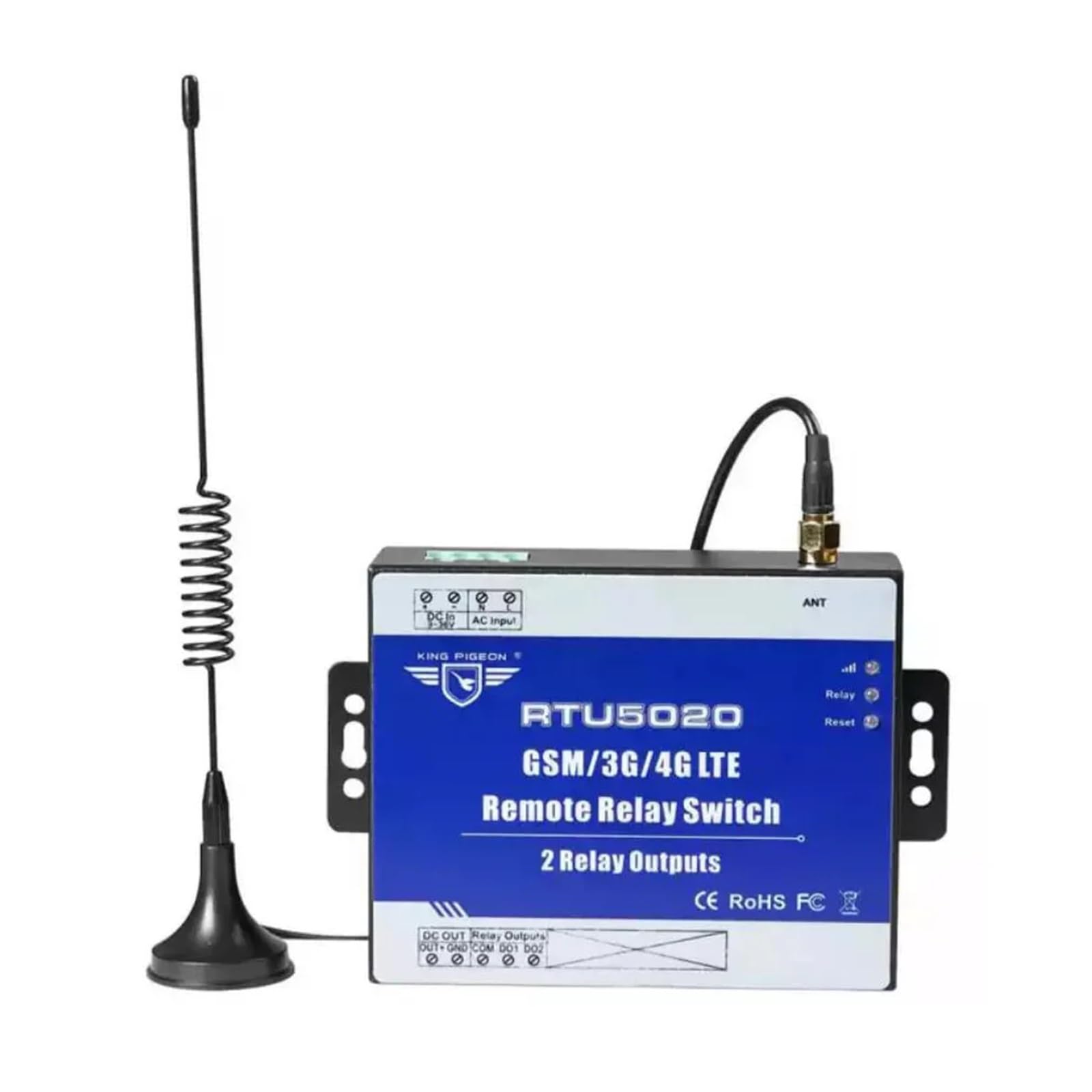 Automatyczne Samozamykacze, Przemysłowe RTU Modbus TCP GSM 3G 4G SMS Zdalne przełączniki przekaźników Pilot zdalnego sterowania(3G version)