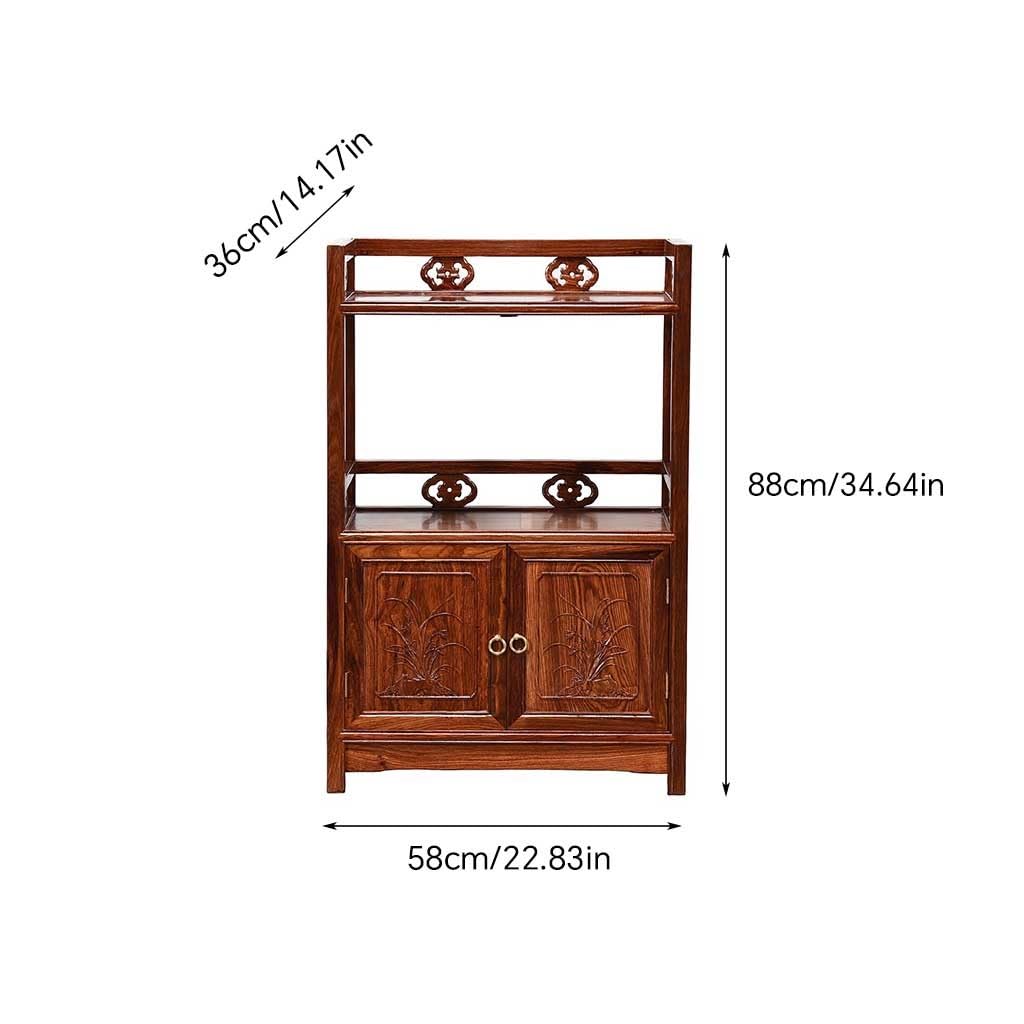 eexbz Sofa Wooden Chinese Sofa Side Table Living Room Corner Table Kitchen Dining Side Cabinet Tea Cabinet Sofas for Living Room