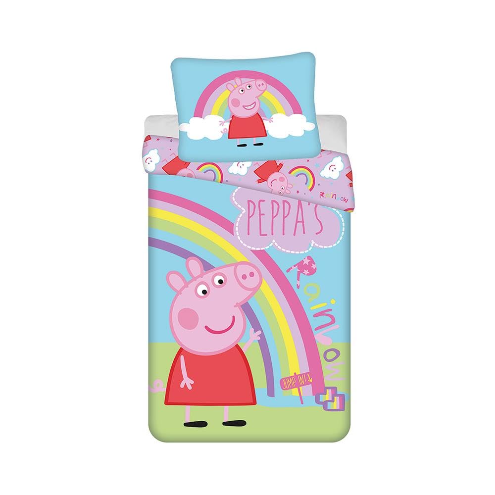 Jerry Fabrics Kinder-Bettwäsche-Set Peppa Pig Bettwäsche-Set