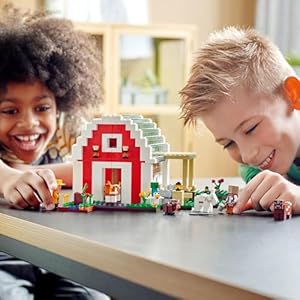 Amazon.co.jp - レゴ® マインクラフト 赤い馬小屋 21187